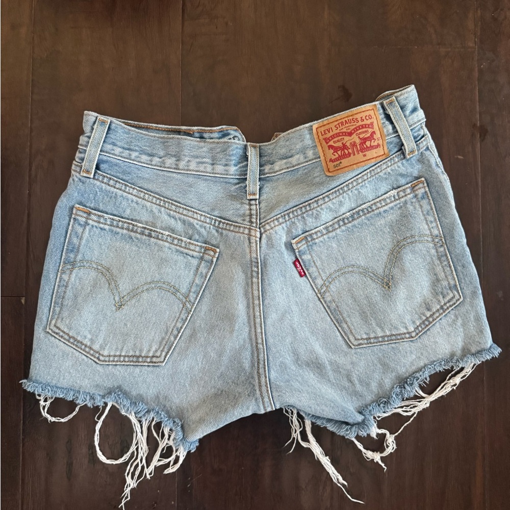 Levi's Women's Jean Shorts - Light Blue
